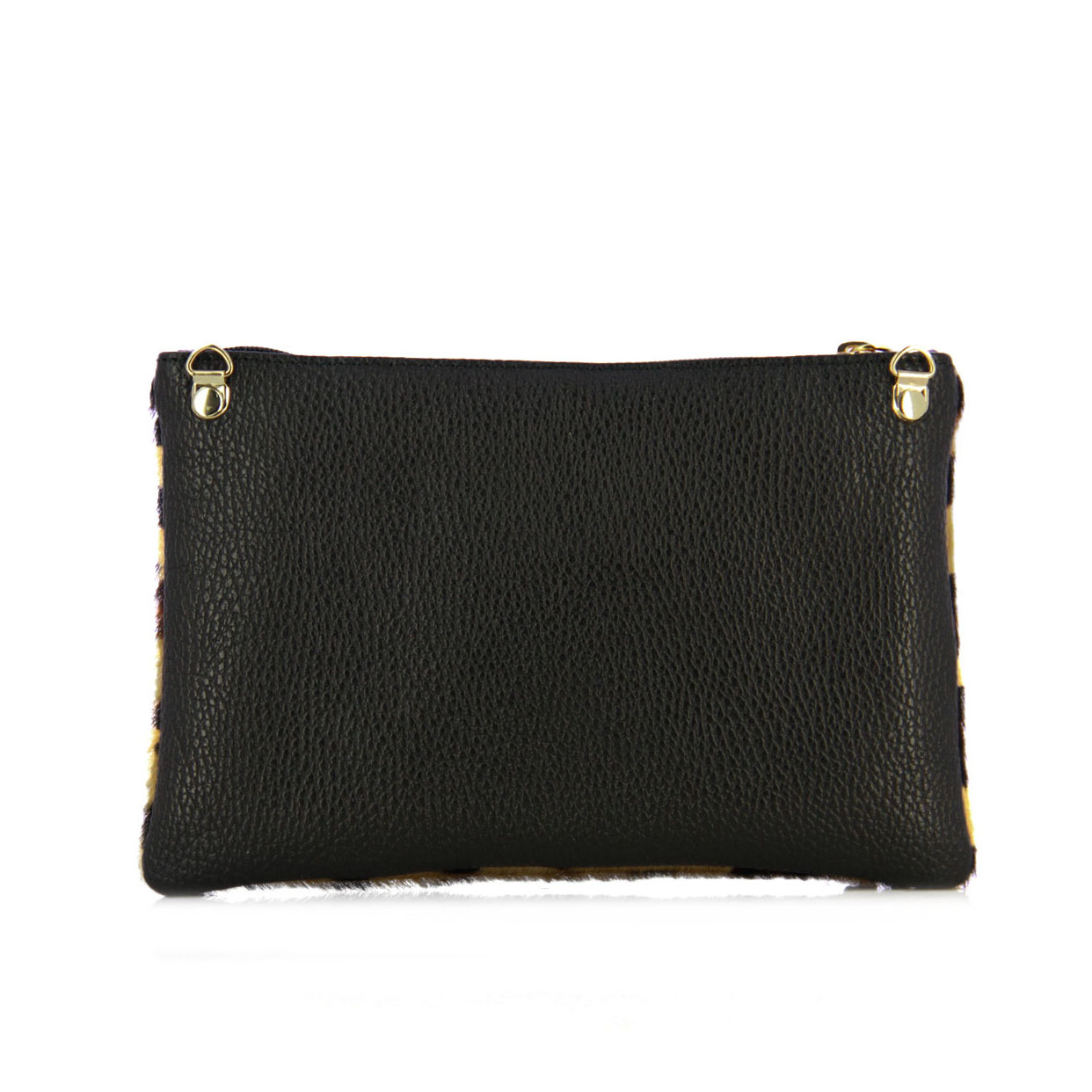Safari Clutch Bag -Leopard Print - Image 4