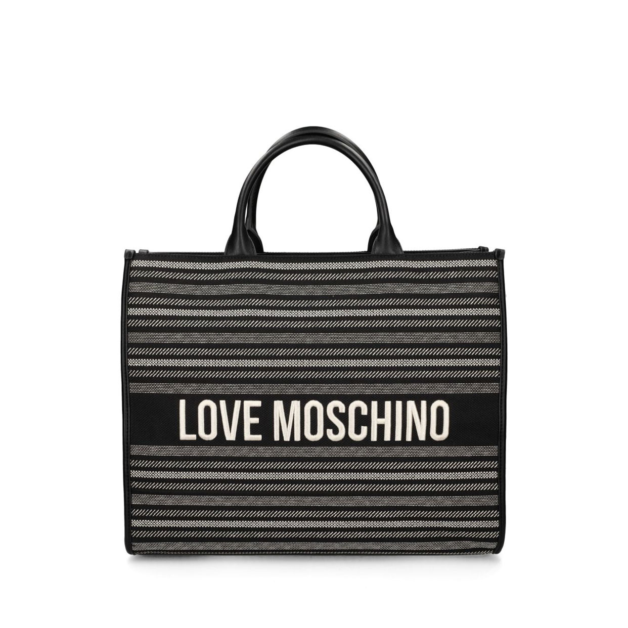 Flower Tote Bag -Black