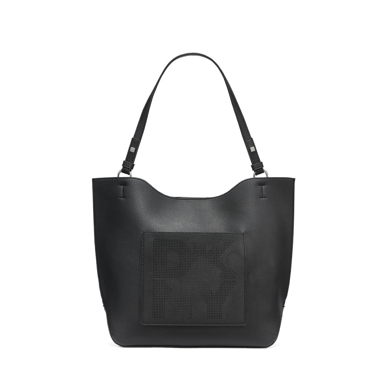 Toby Tote Bag -Black/Silver