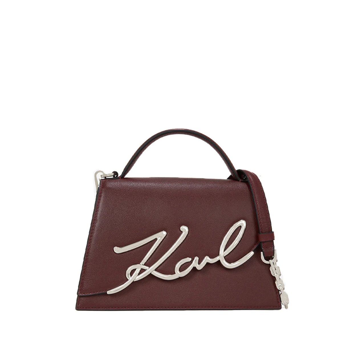 K/Signature Medium Crossbody Bag -Windsor Burgundy