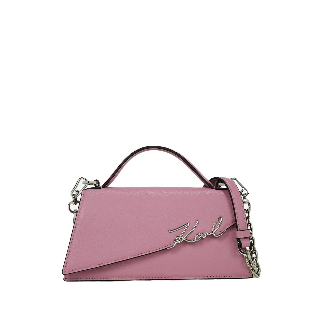 K/Signature Slim Crossbody -Cyclamen