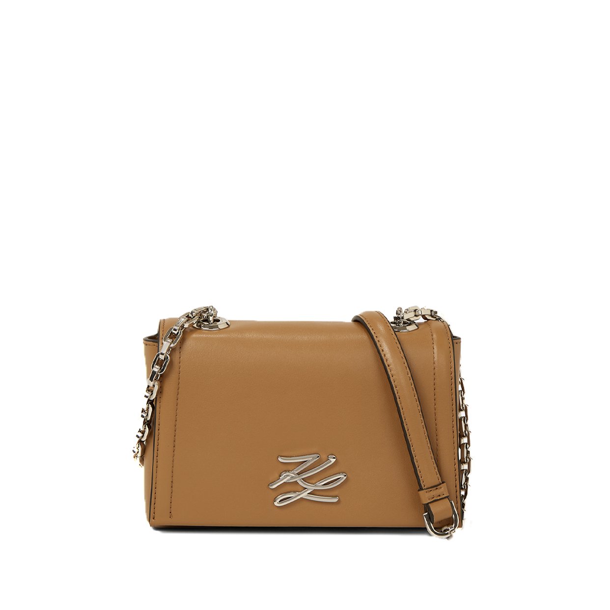 K/Autograph Crossbody Bag -Caramel