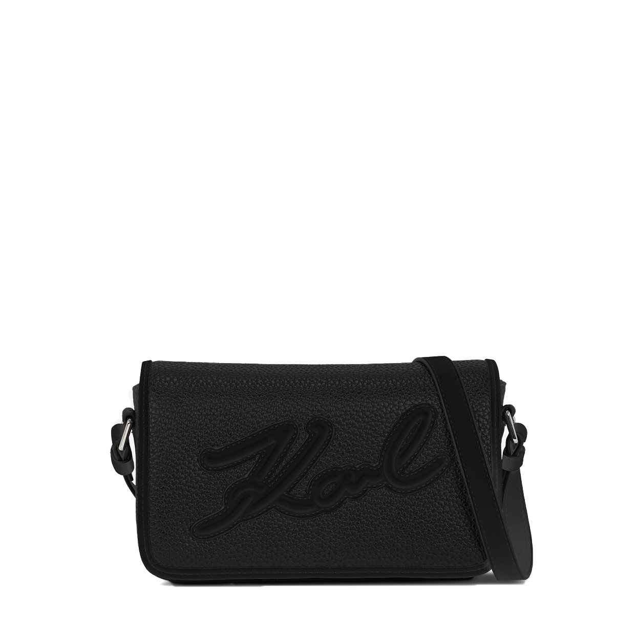 K/Skuare Crossbody Bag -Black/Nickel