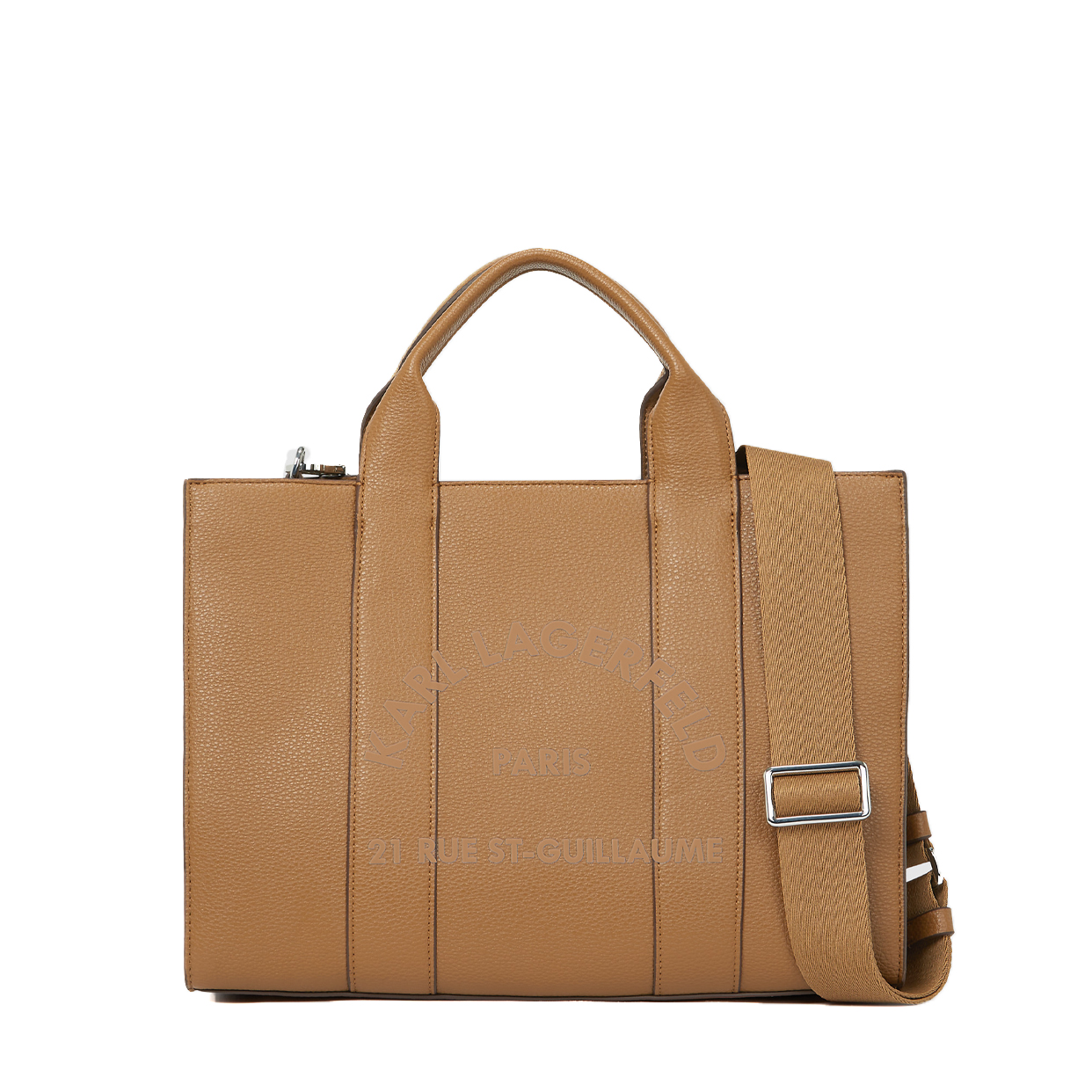 Rue St-Guillaume Medium Tote Bag -Caramel