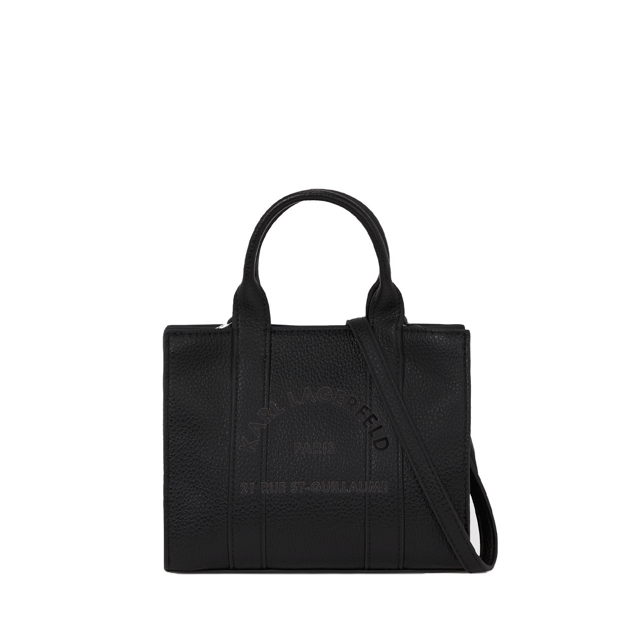 Rue St-Guillaume Mini Tote Bag -Black