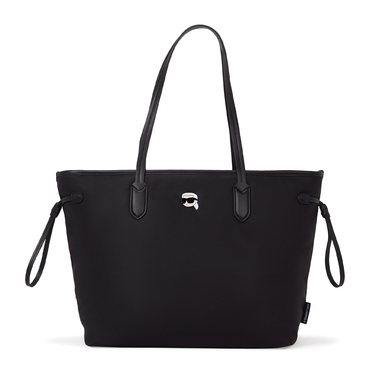 Ikon Nylon Tote Bag -Black