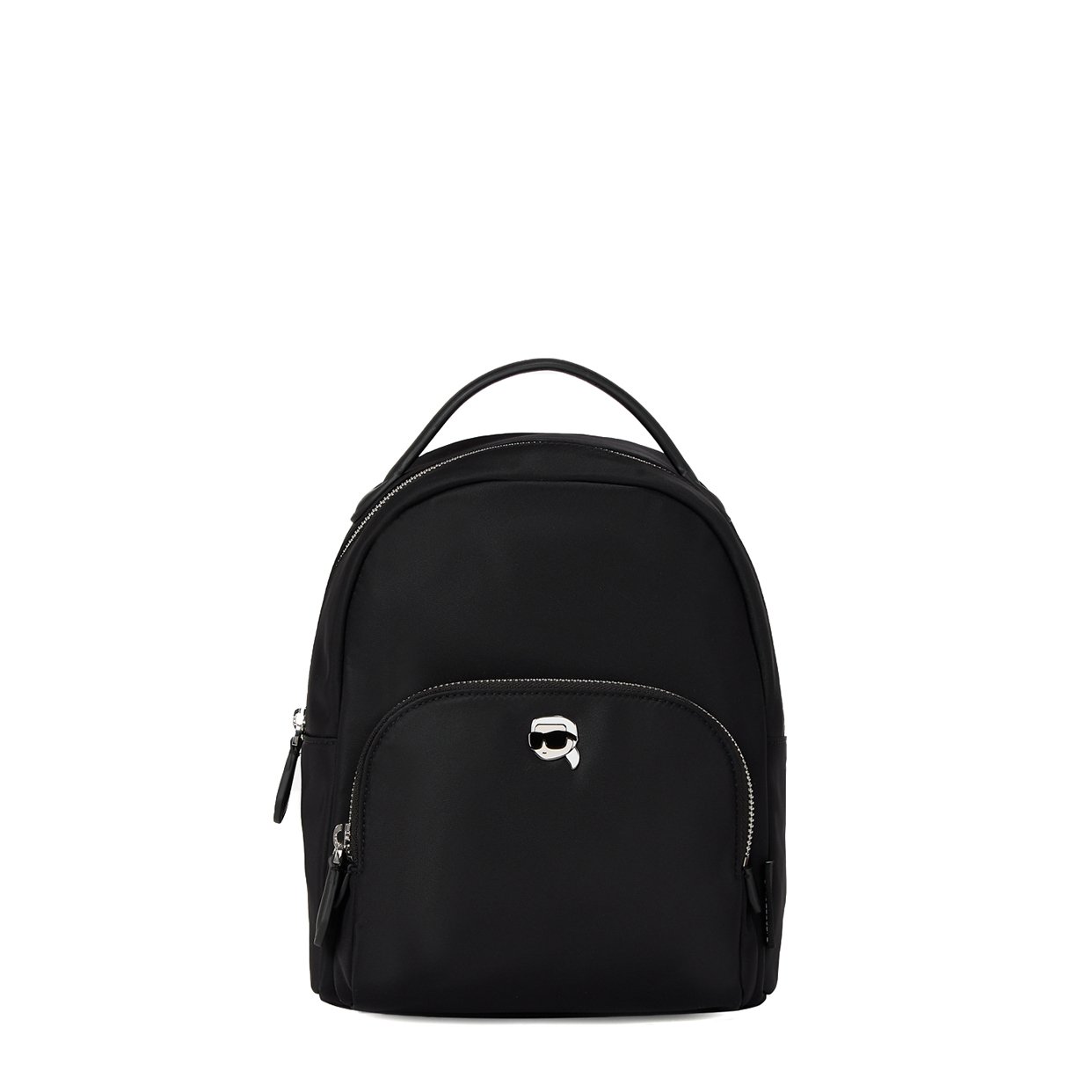 Ikon Small Nylon Backpack -Black