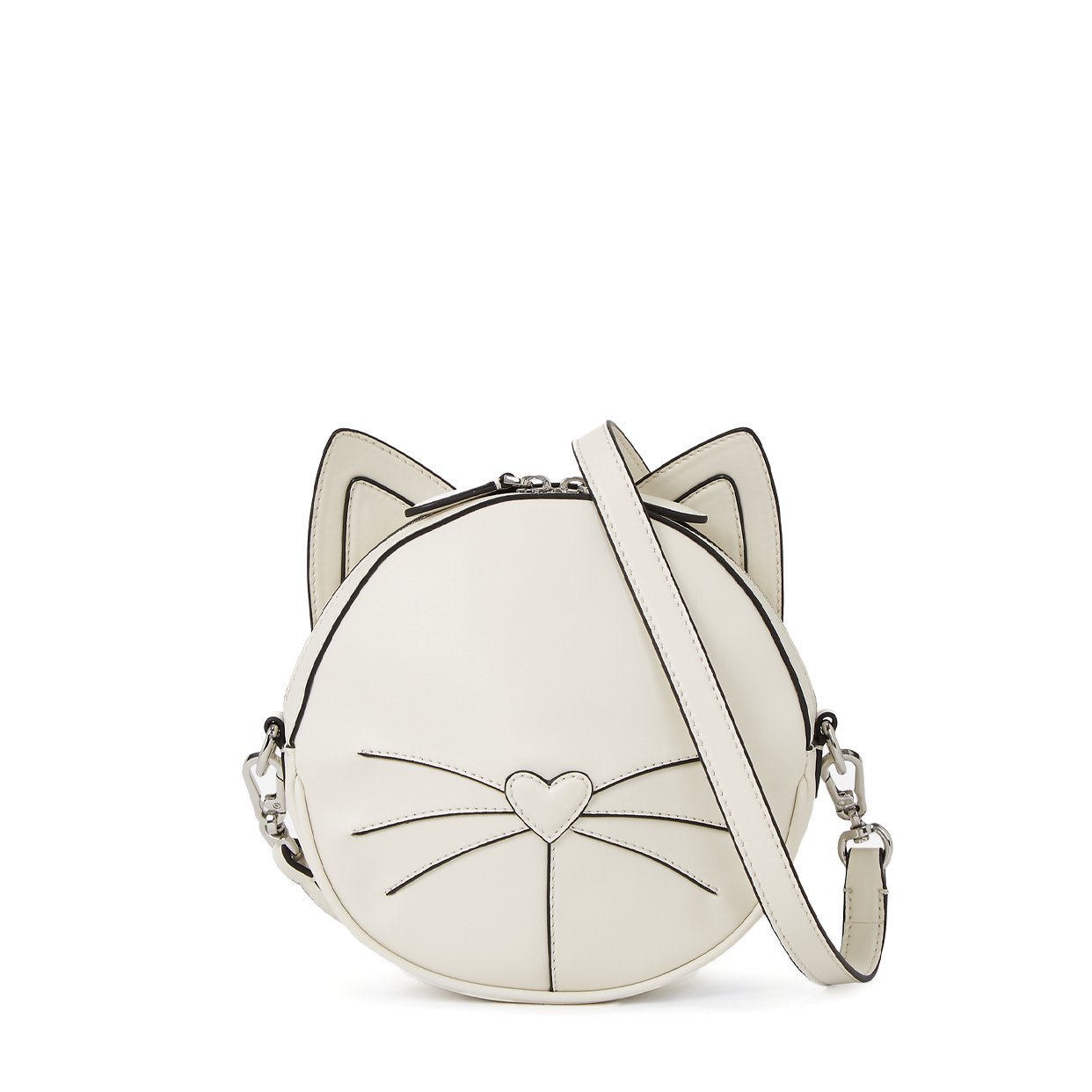Ikon Le Chat Crossbody Bag -Off White