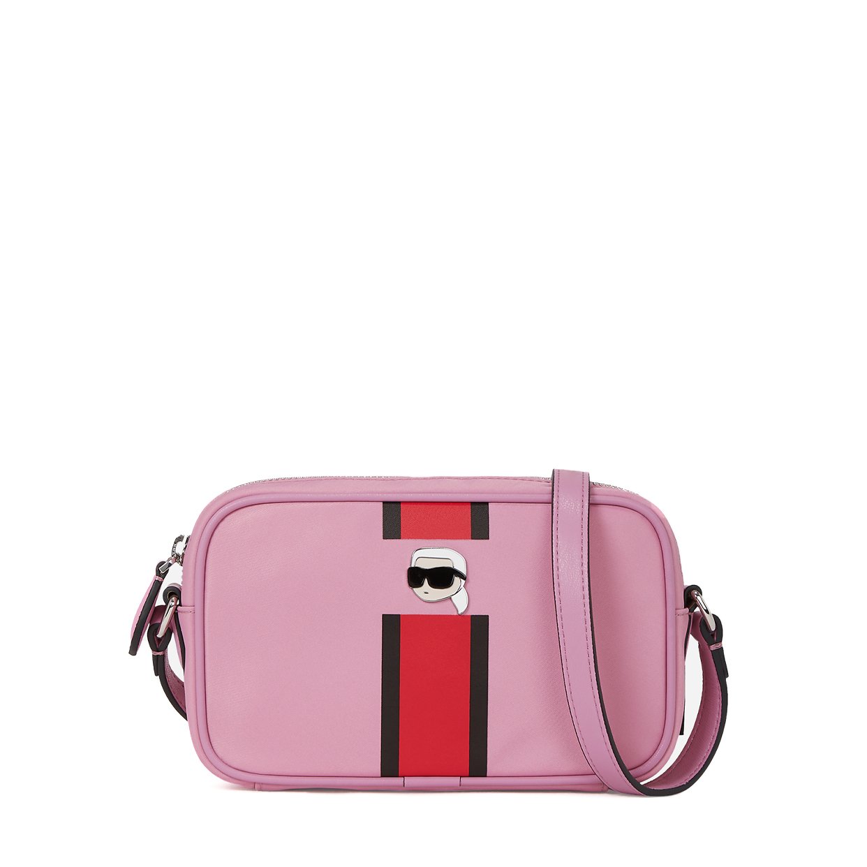 Ikon Stripe Slim Camera Bag -Cyclamen