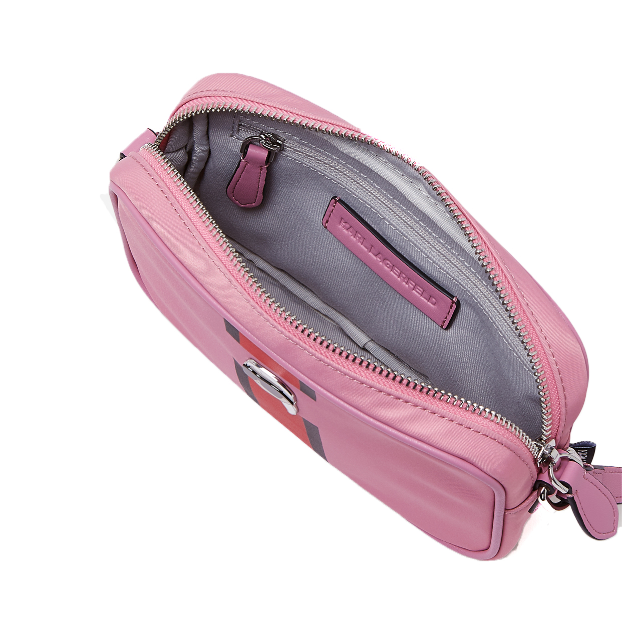 Ikon Stripe Slim Camera Bag -Cyclamen - Image 3