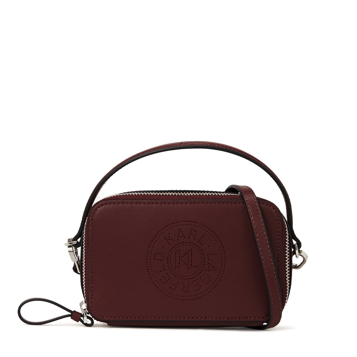 K/Circle Top-Handle Camera Bag -Windsor Burgundy