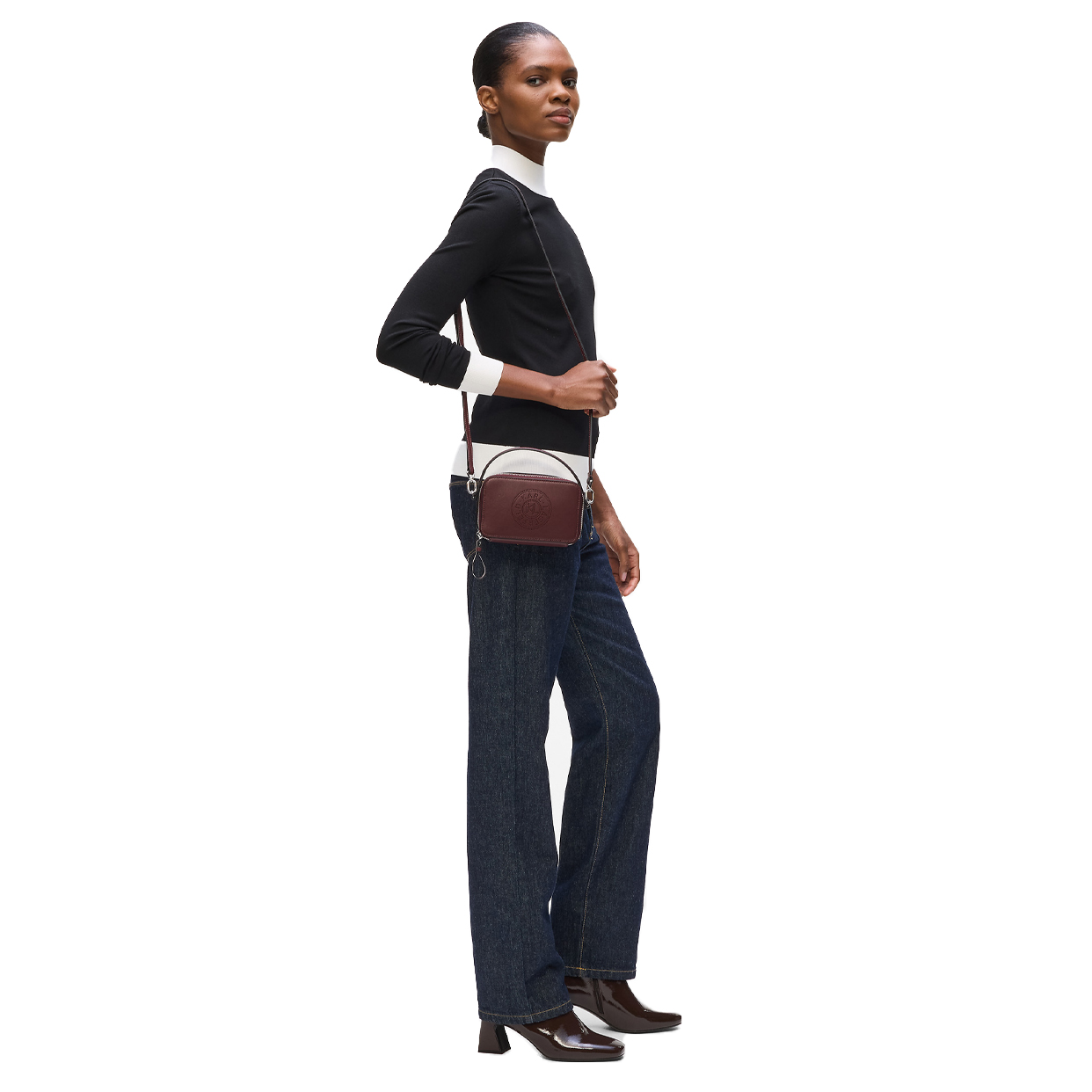 K/Circle Top-Handle Camera Bag -Windsor Burgundy - Image 2