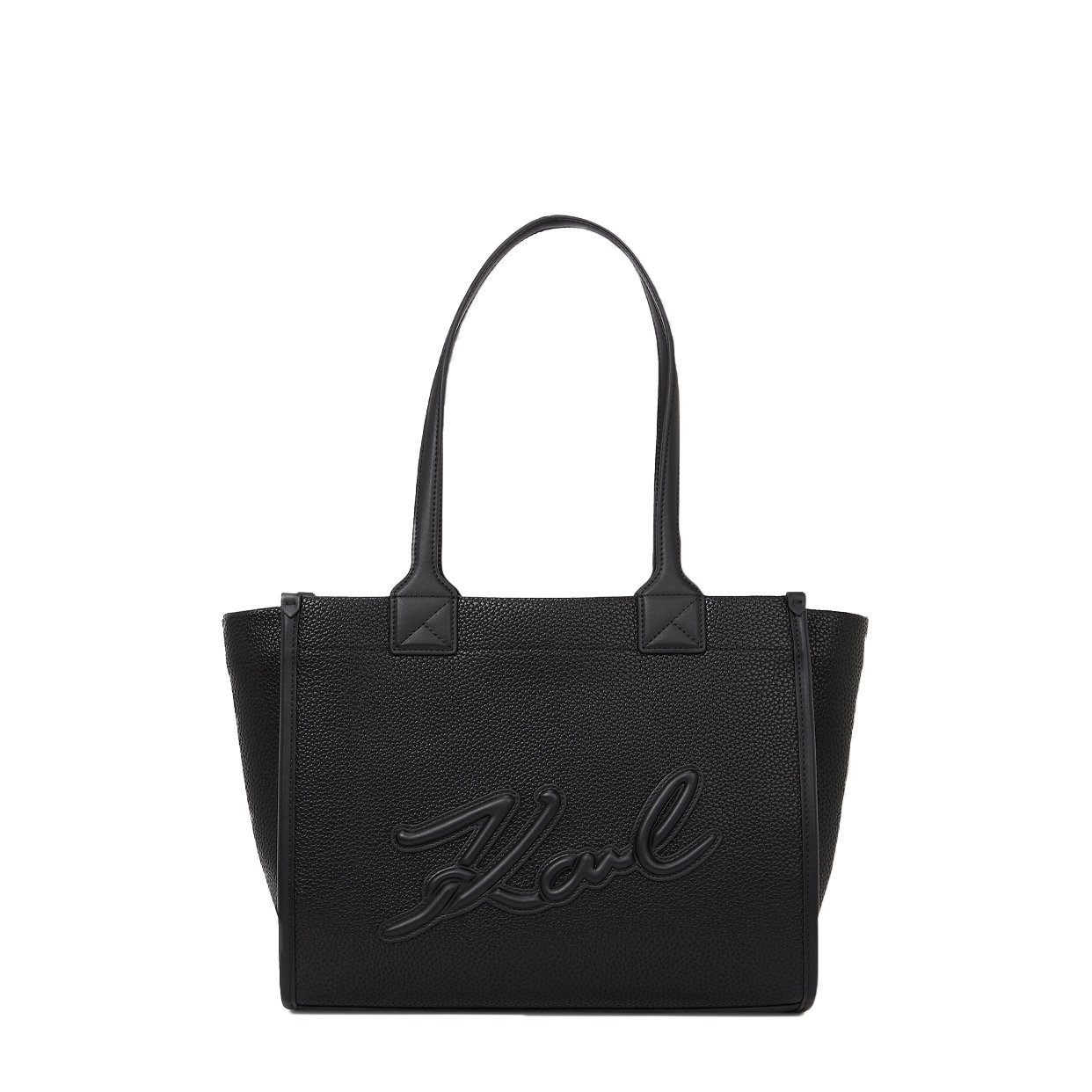 K/Skuare Medium Tote Bag -Black/Nickel