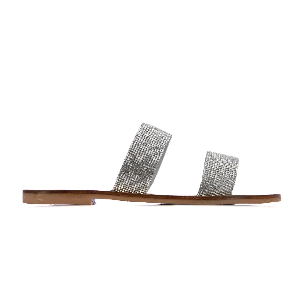 Glitz Glide Sandal -Silver