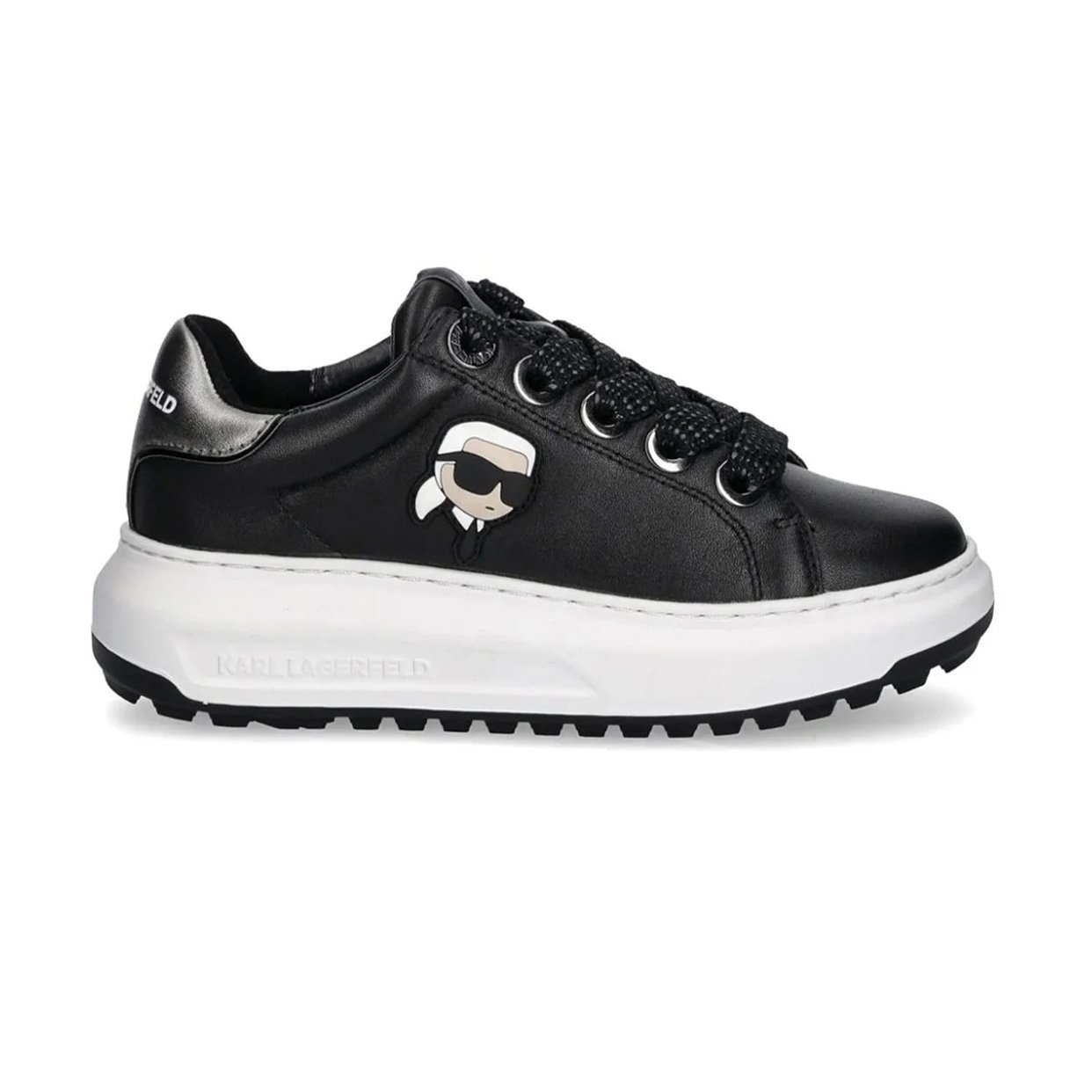Ikon NFT Kapri Lug Sneakers -Black