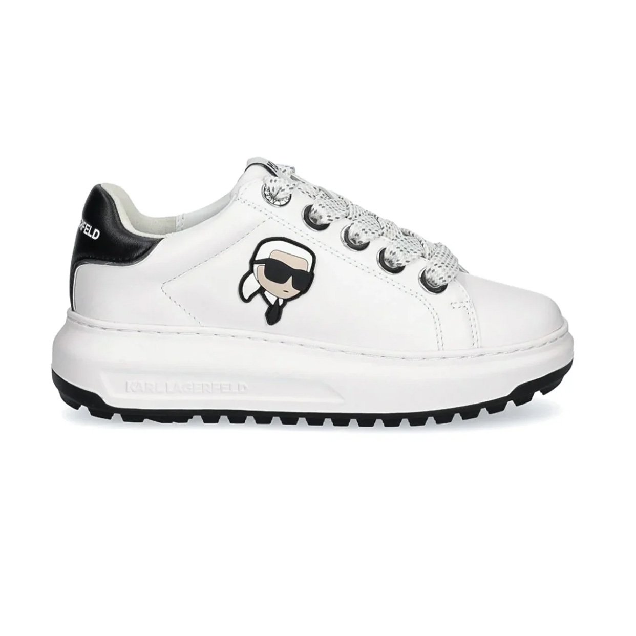 Ikon NFT Kapri Lug Sneakers -White