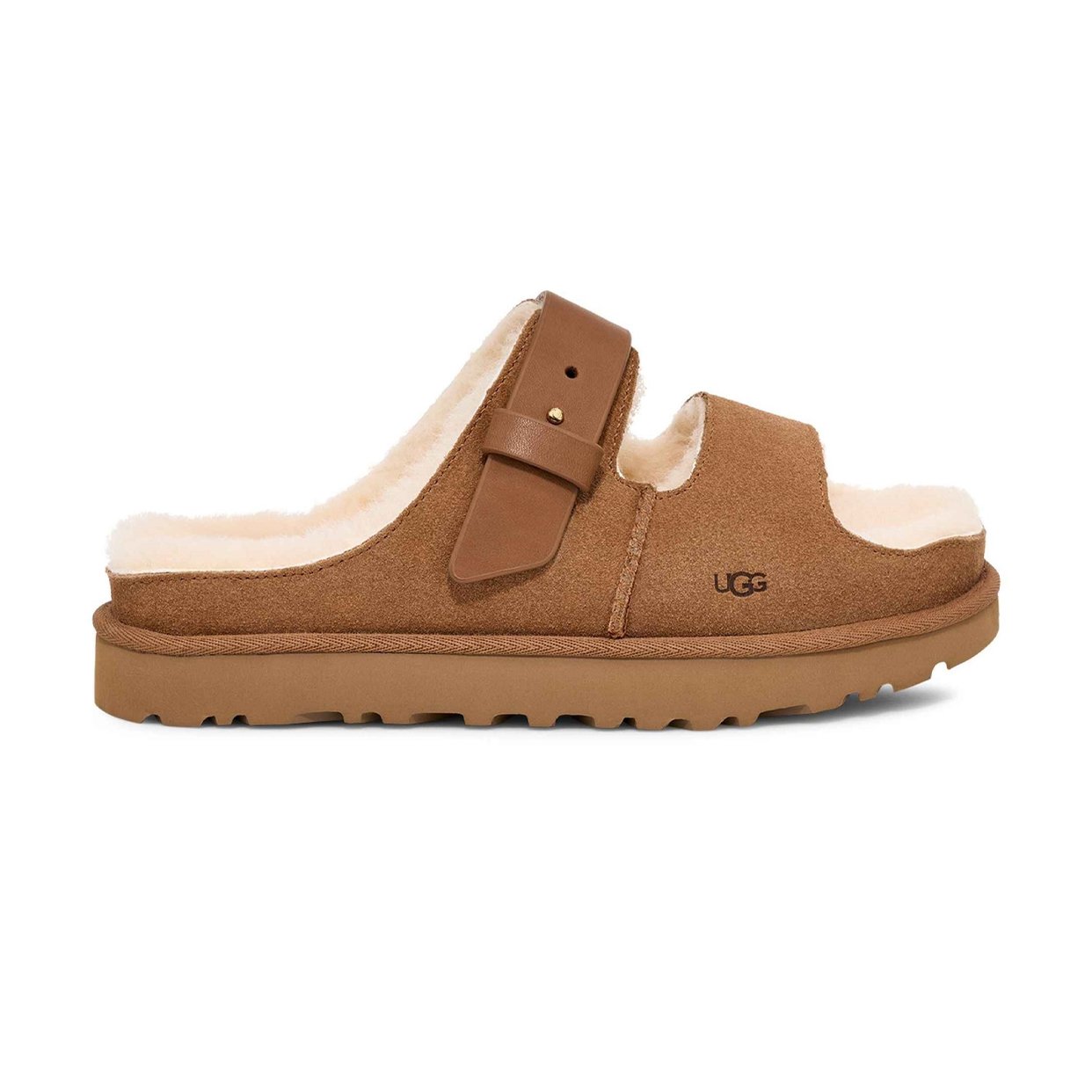 Greenport Strap Slide -Chestnut
