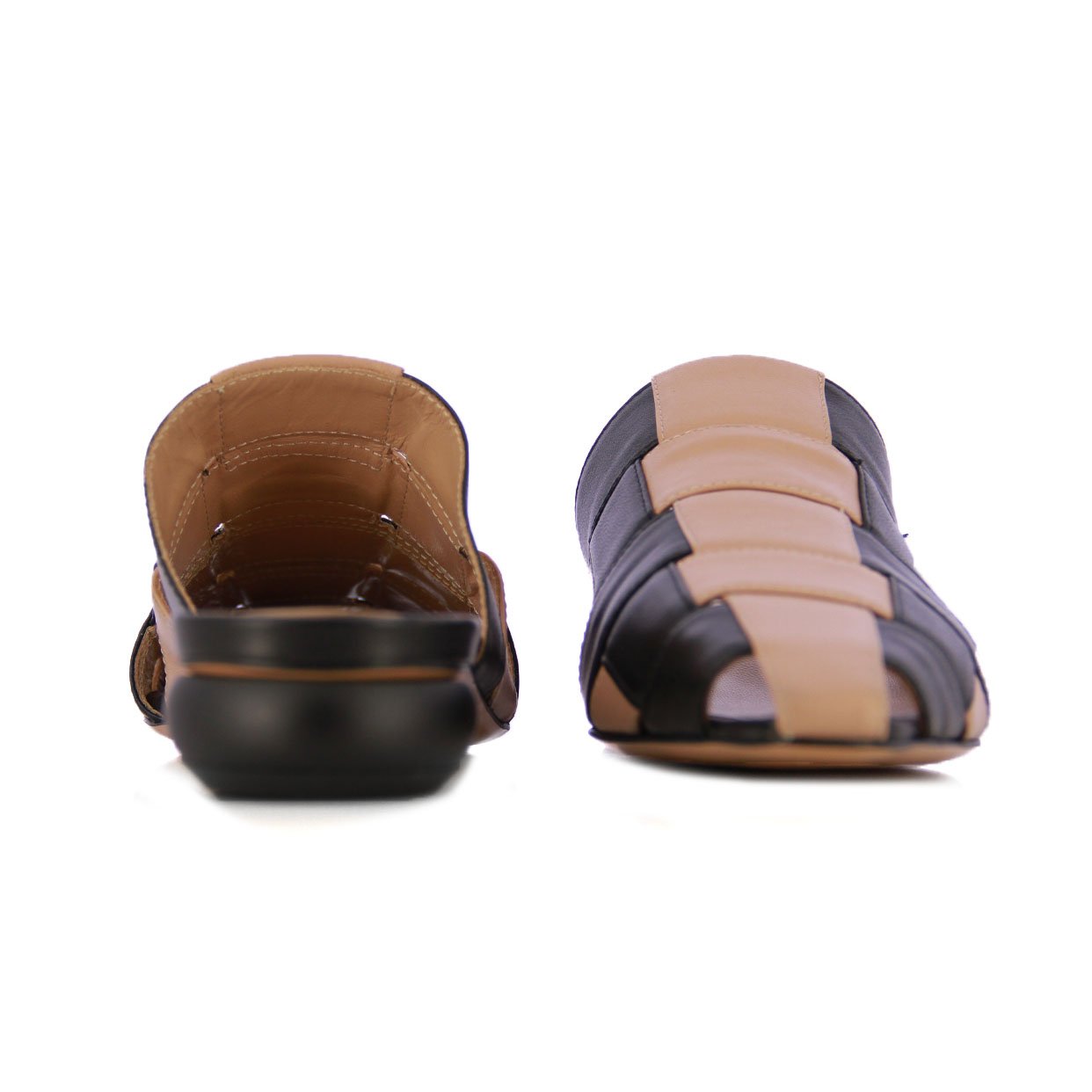 Interlace Point Mule -Black/Skin - Image 5