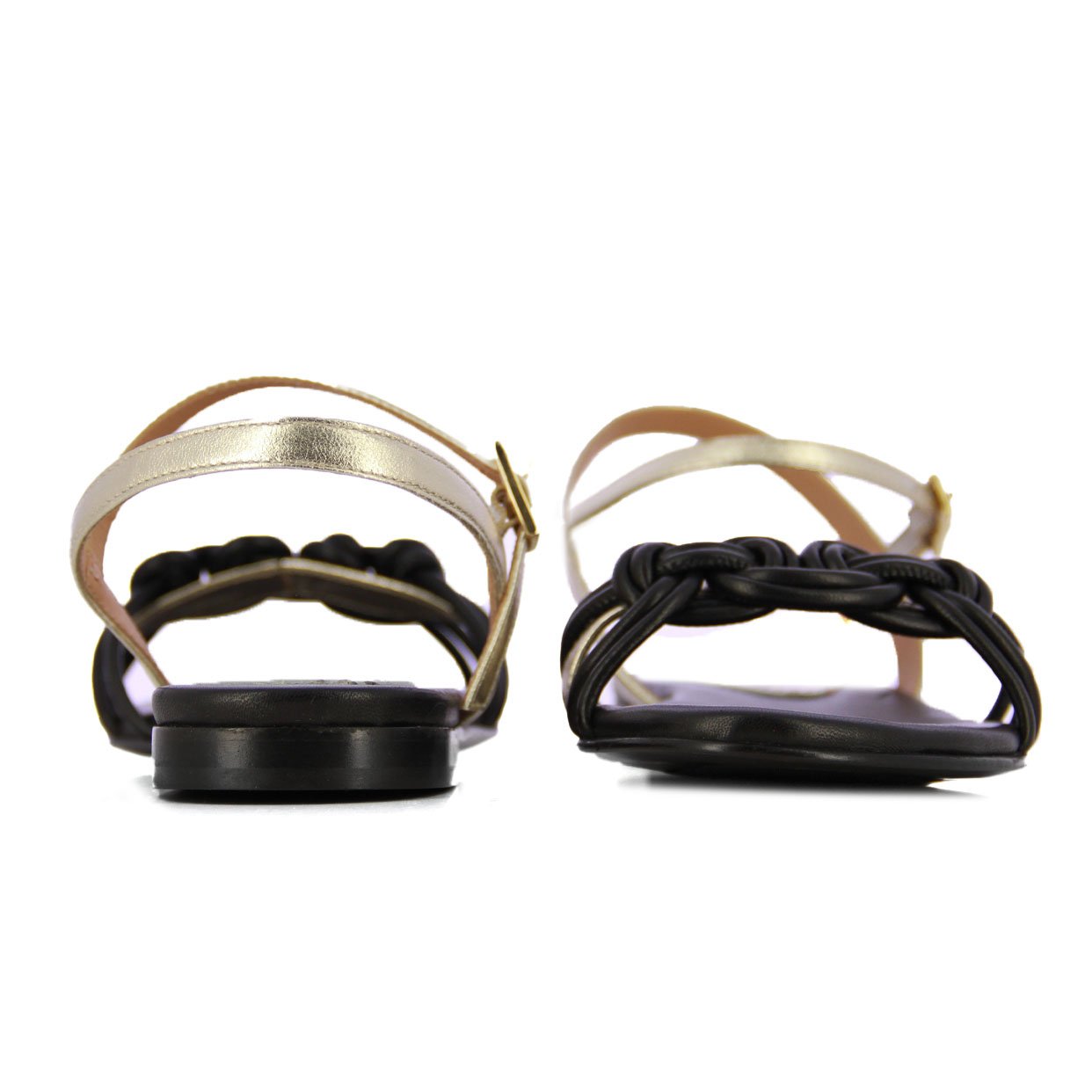 Valencia Platform Sandal -Black - Image 5