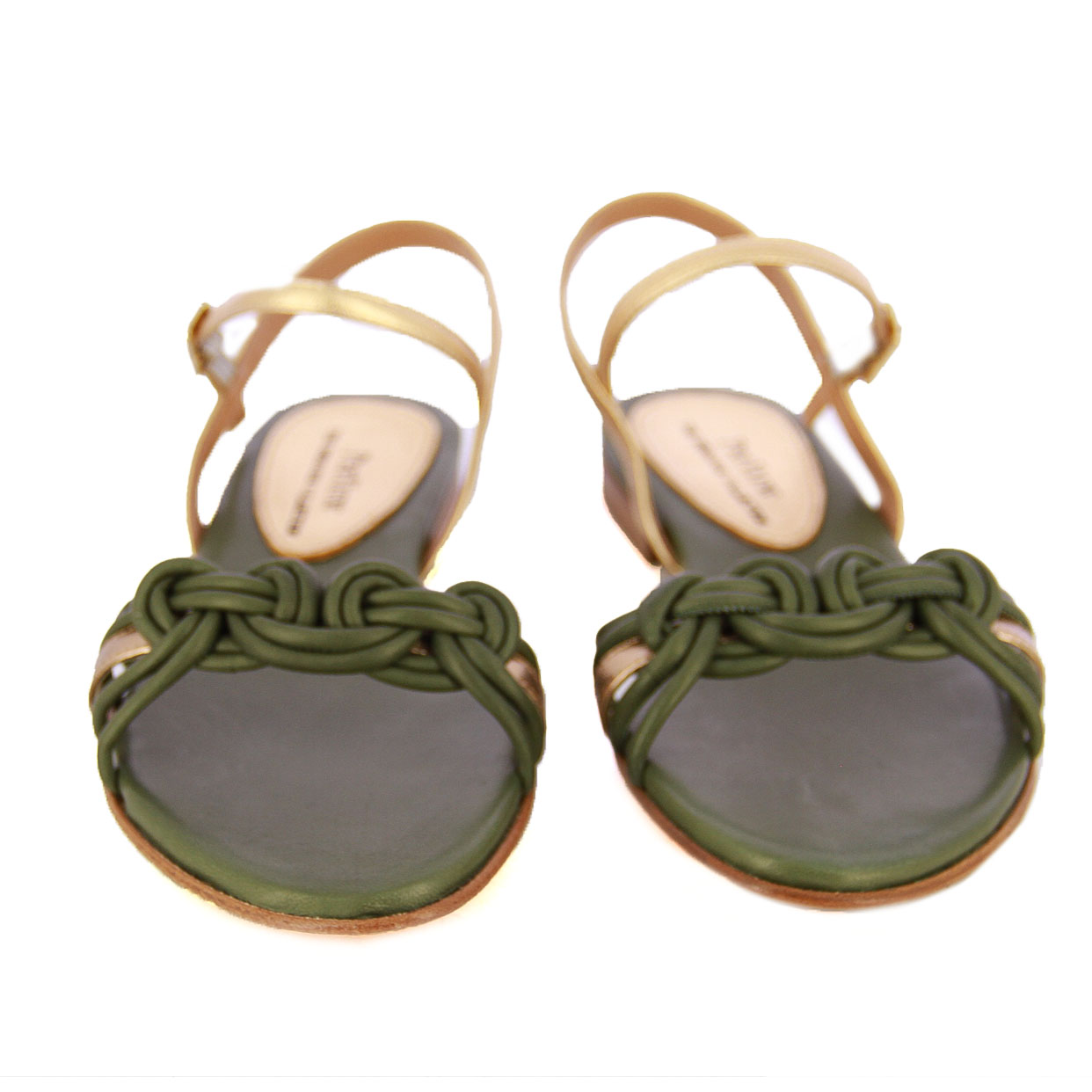 Valencia Platform Sandal -Green - Image 3