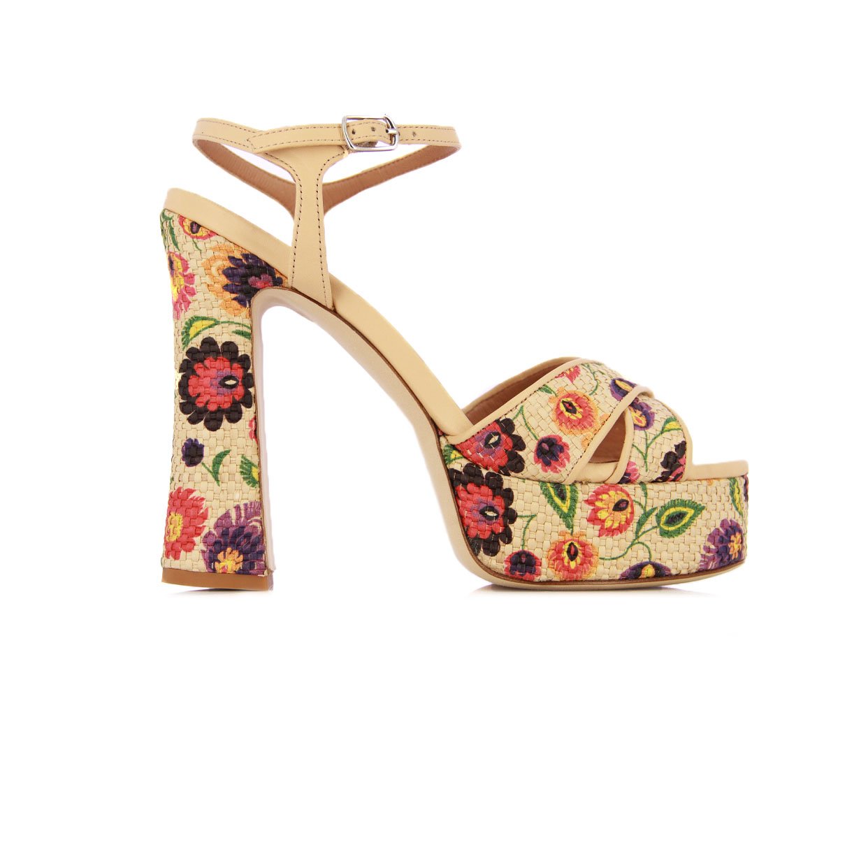Floral Platforms -Multi