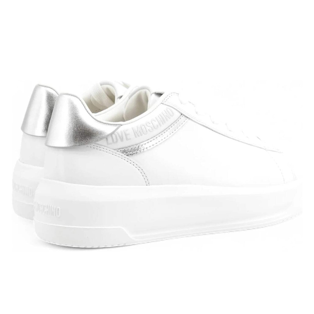 Eclipse Trainers -White/Silver - Image 3