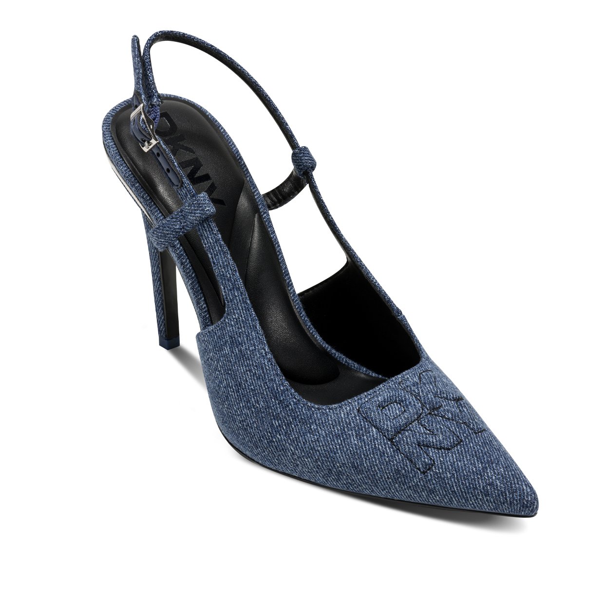 Mediville Slingback Pump -Dark Blue - Image 2