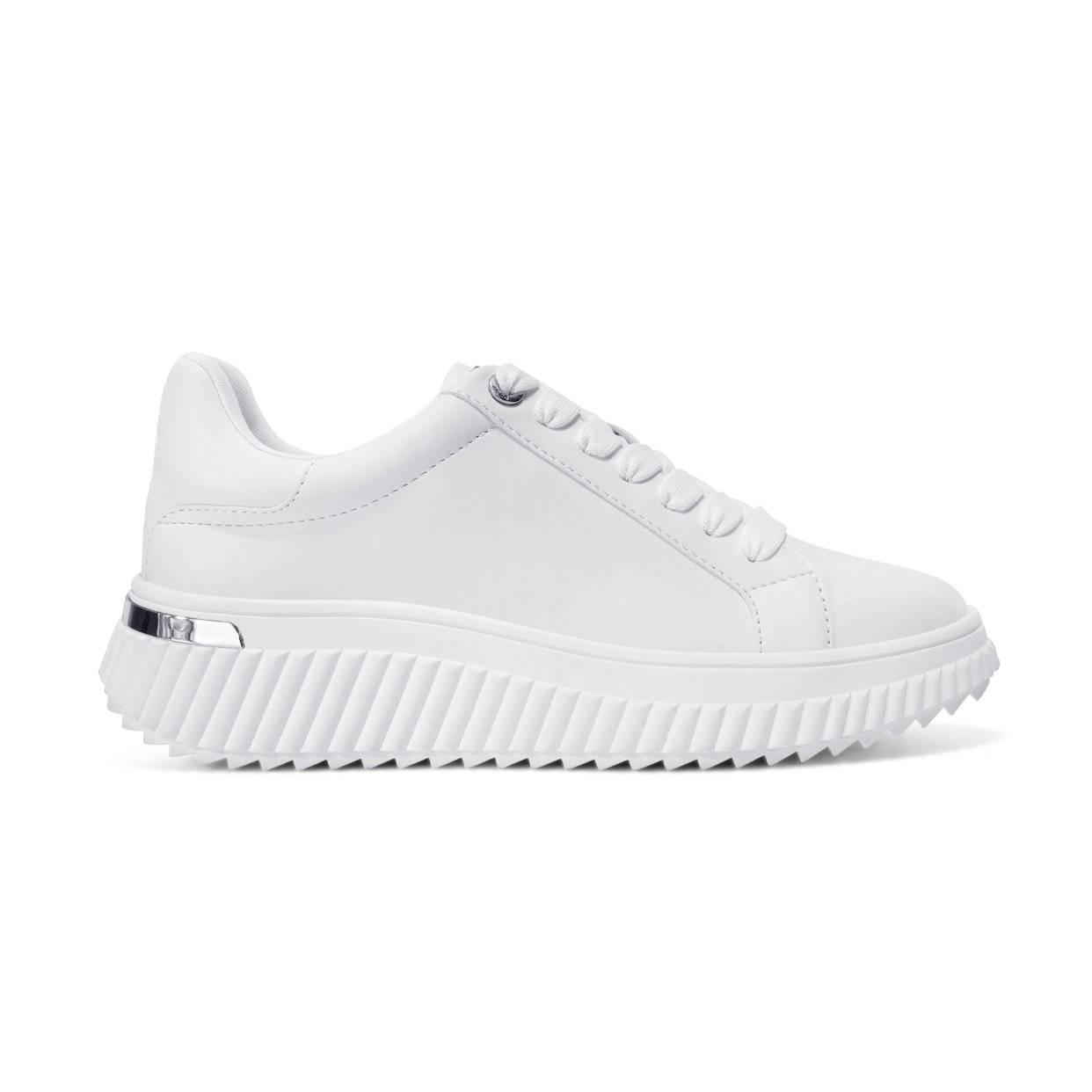 Lobeco Lace-Up Platform Sneakers -White