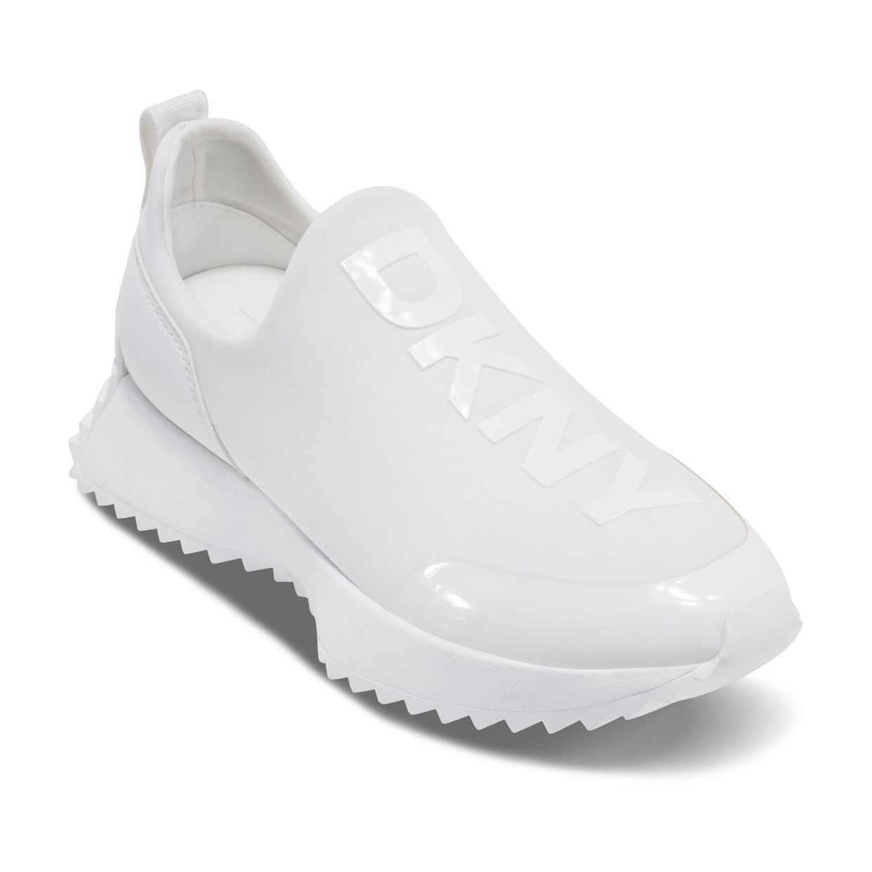 Nallen Slip-On Sneakers -White - Image 2