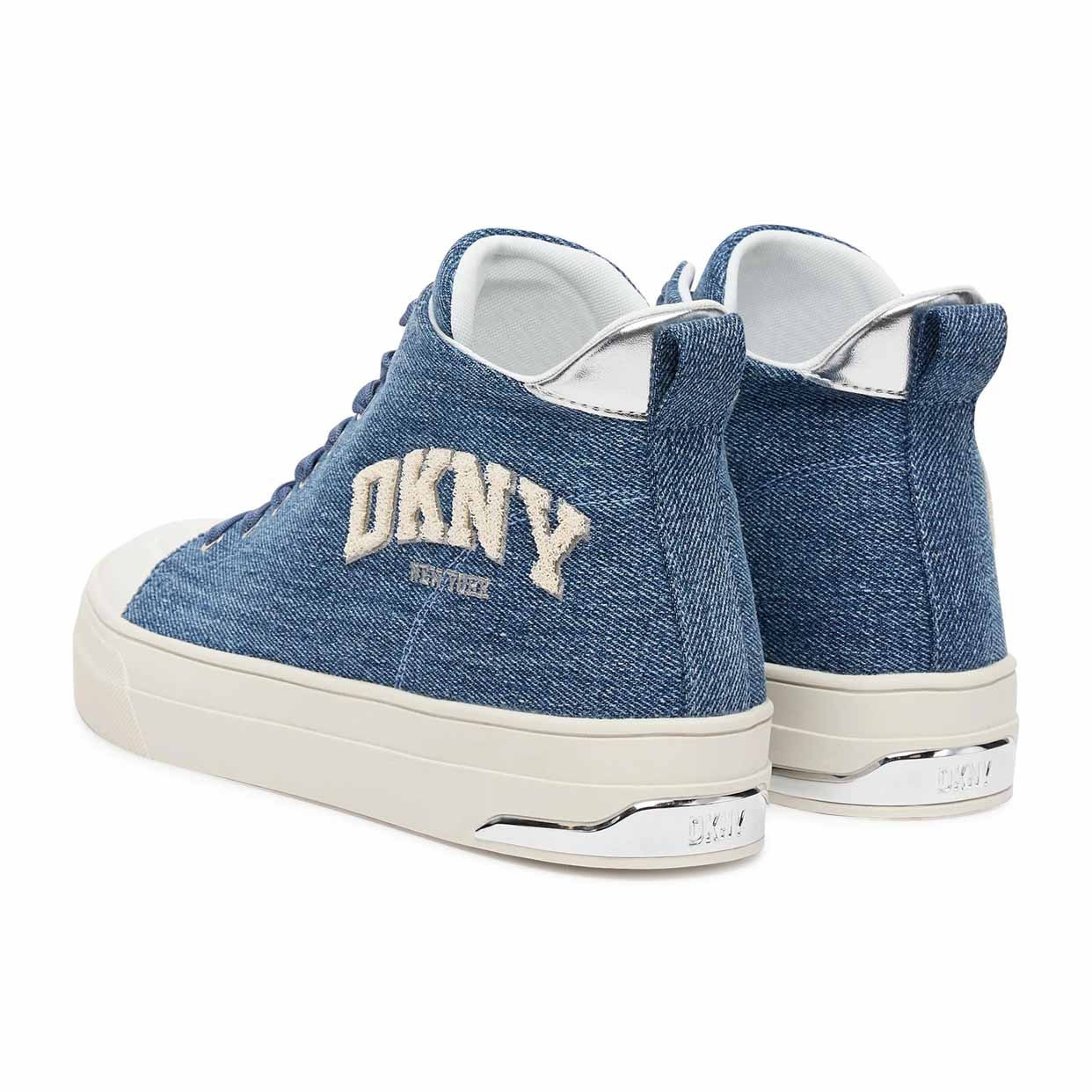 Yaser Lace-Up Mid Sneakers -Dark Blue - Image 5