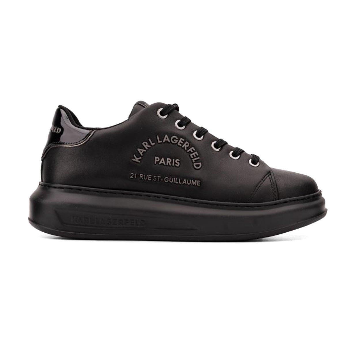 Kapri Metal Maison Lo Lace Sneaker -Black