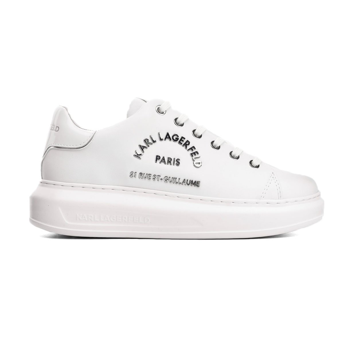 Kapri Metal Maison Lo Lace Sneaker -White