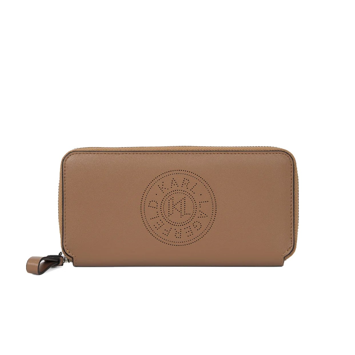 K/Circle Continental Wallet -Dark Tan