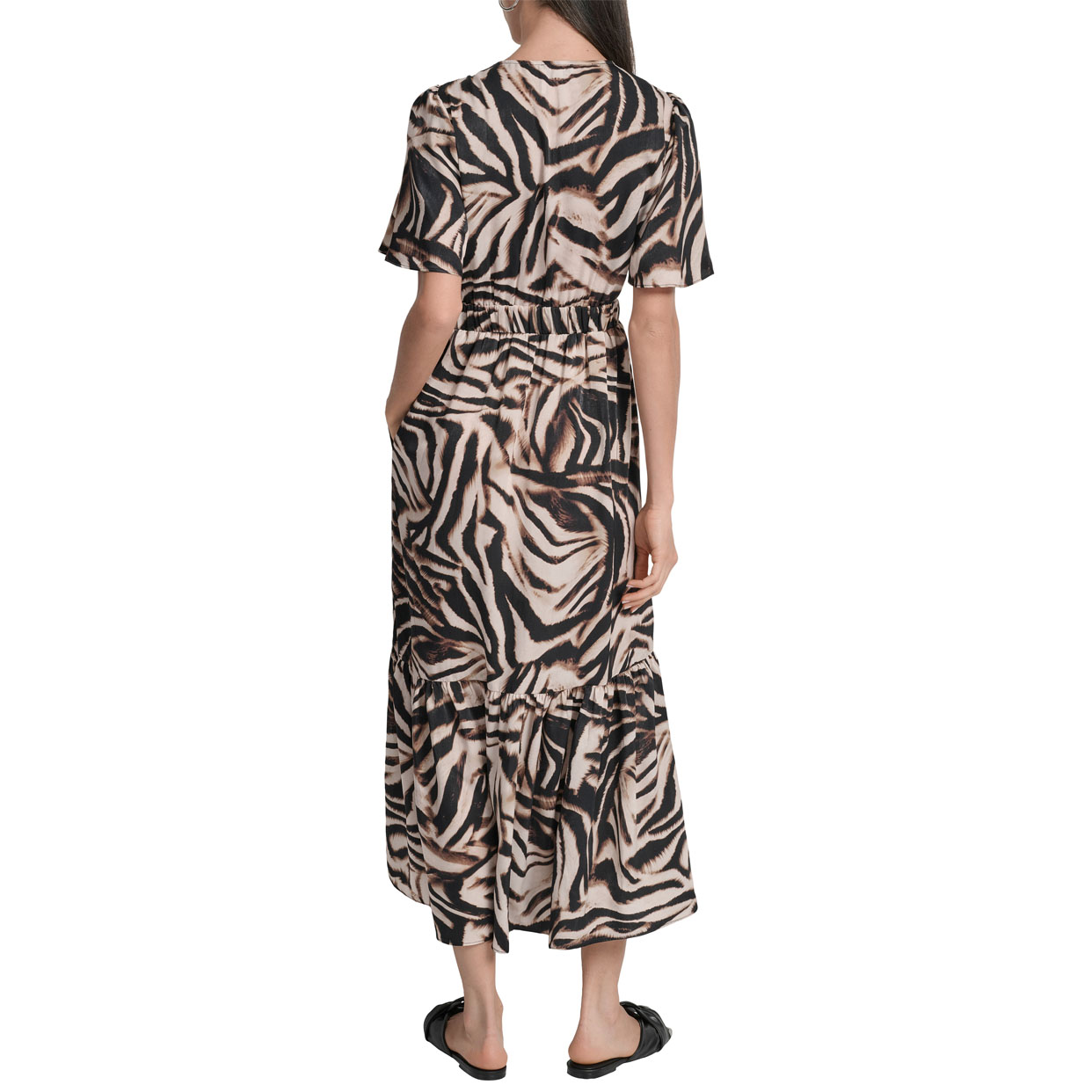 Printed Dress -Zebra - Image 5