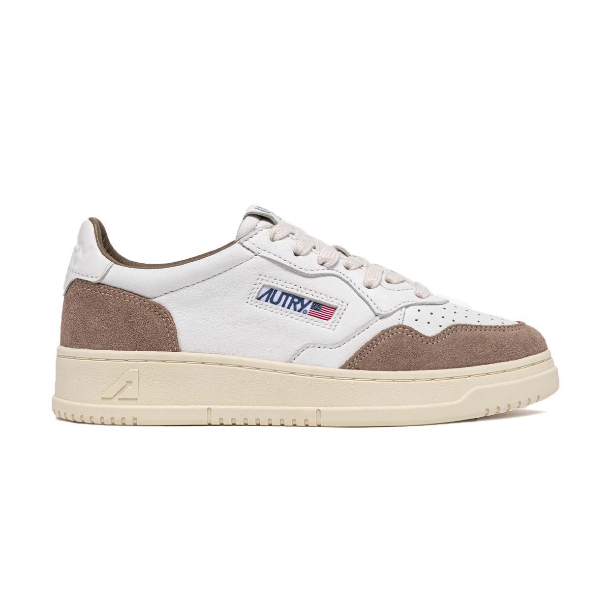 Medalist Low Sneakers -White/Tobacco