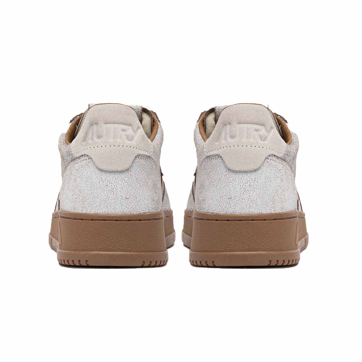 Medalist Low Sneakers -White/Tobacco - Image 6