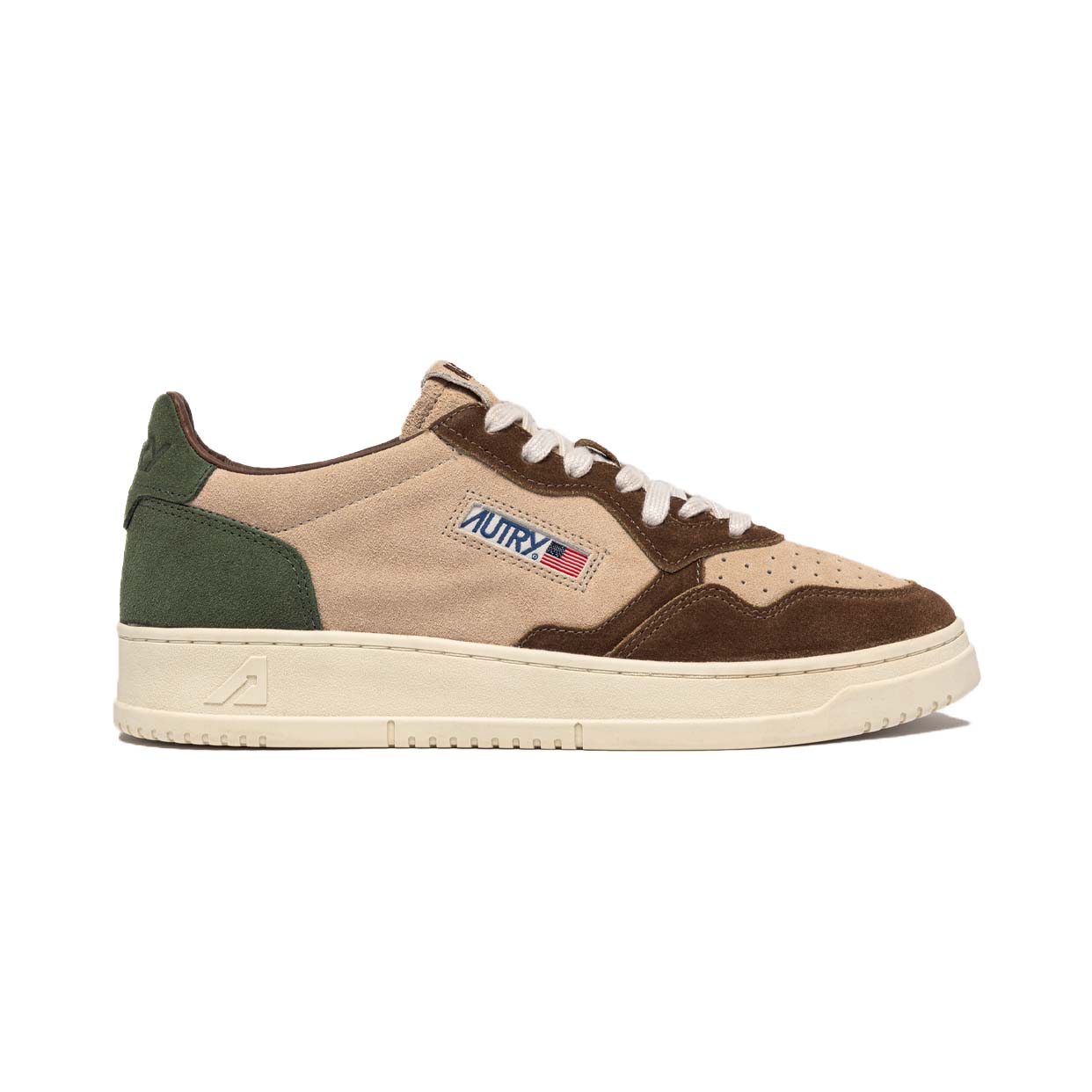 Medalist Low Sneakers -Beige/Brown
