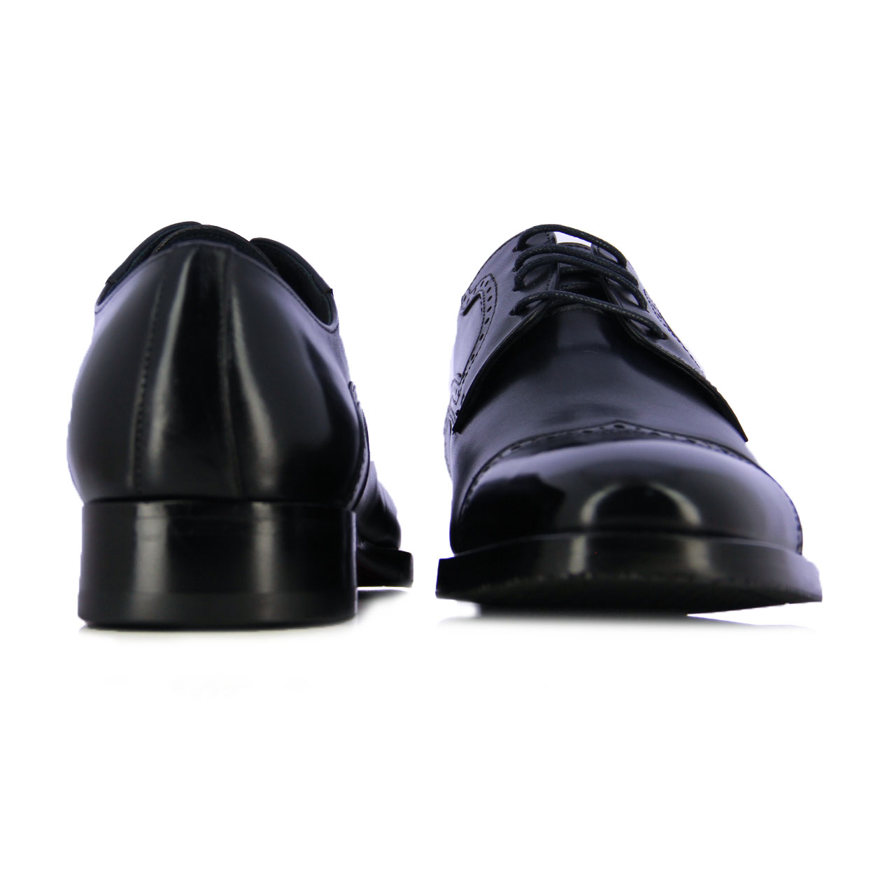 Brogue Derby Shoe -Navy - Image 5