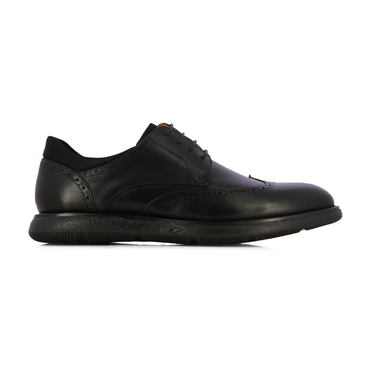 Wingtip Brogue Shoe -Black