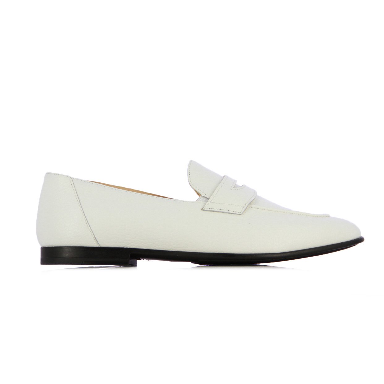 Formal Slip-On Loafer -White