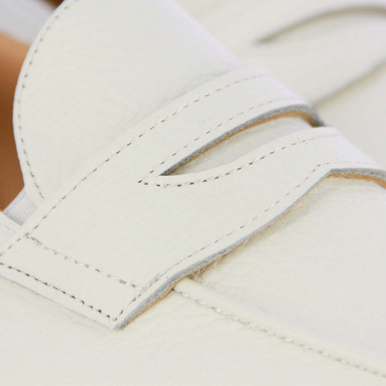 Formal Slip-On Loafer -White - Image 4