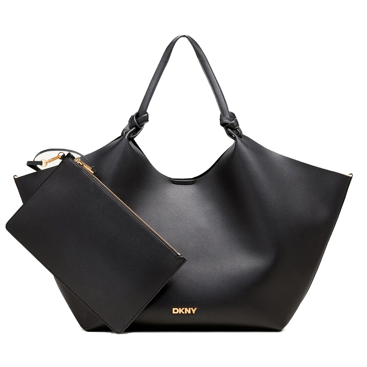 Paula Commuter Large Tote Bag -Black/Gold