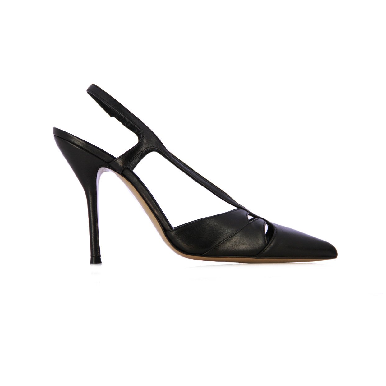 Elegant Pump Heel -Black