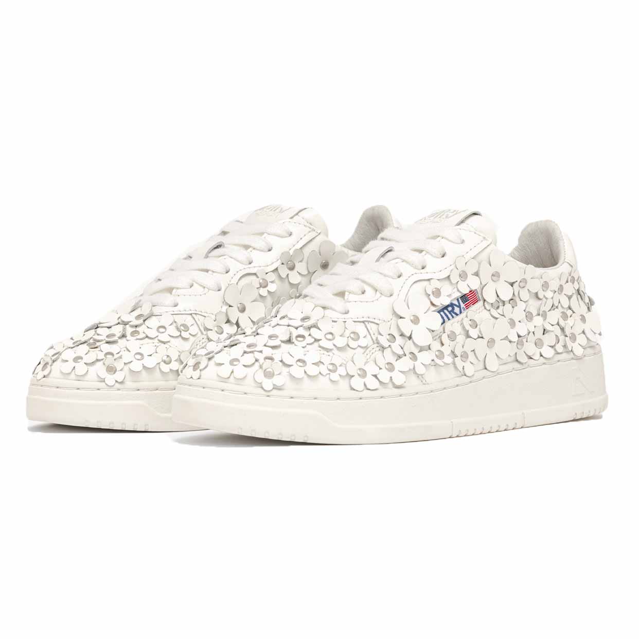 Medalist Low "Blooming" Sneakers -White - Image 2