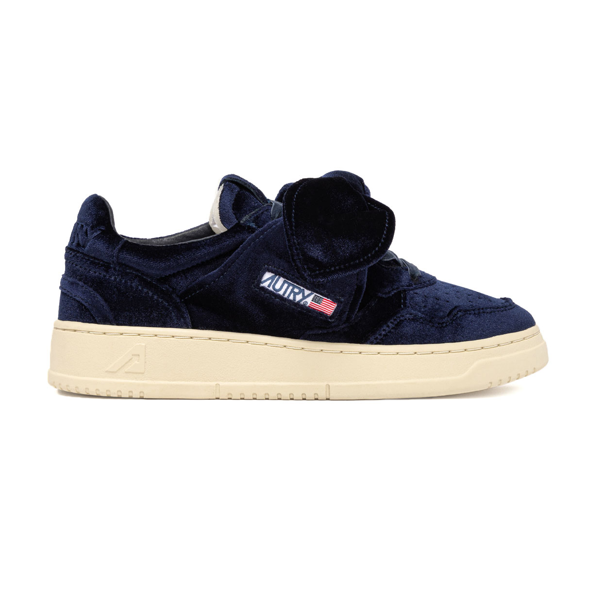 Medalist Low Bow Sneakers -Navy