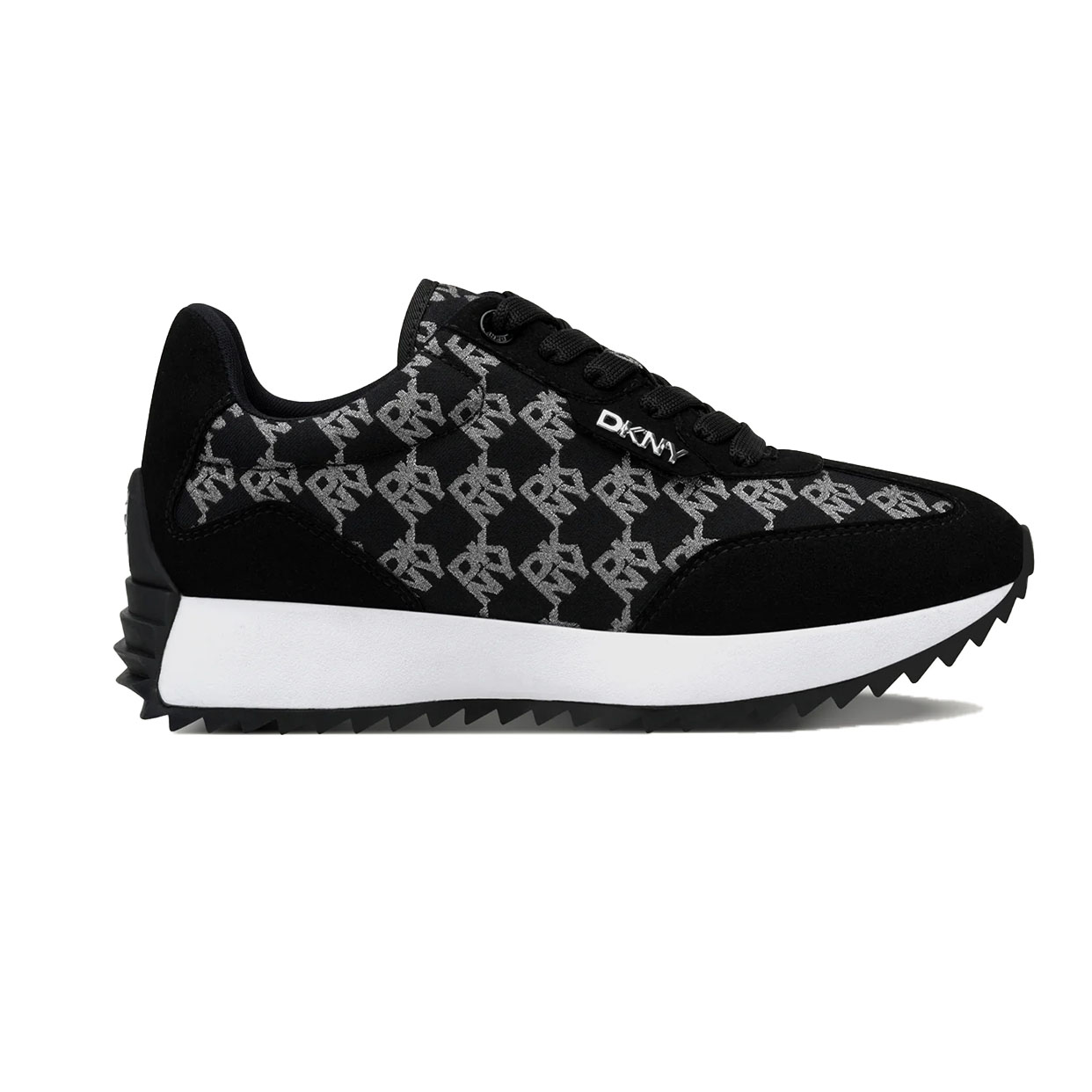Naples Lace-Up Sneaker -Black Combi