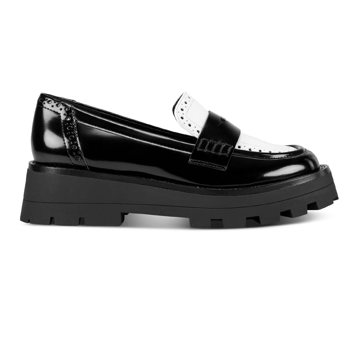 Sahana Loafer -Black/White