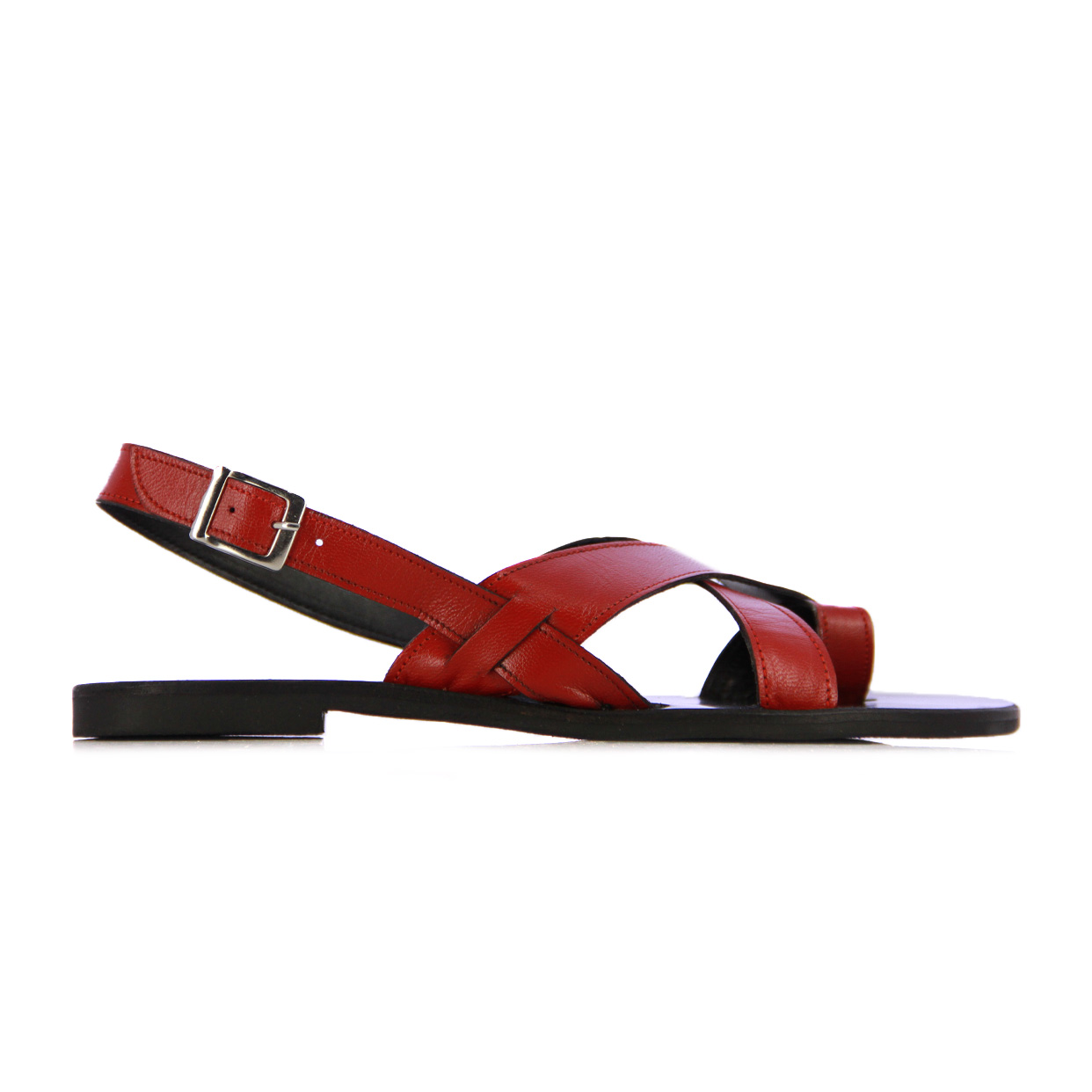 Strappy Sandals -Red