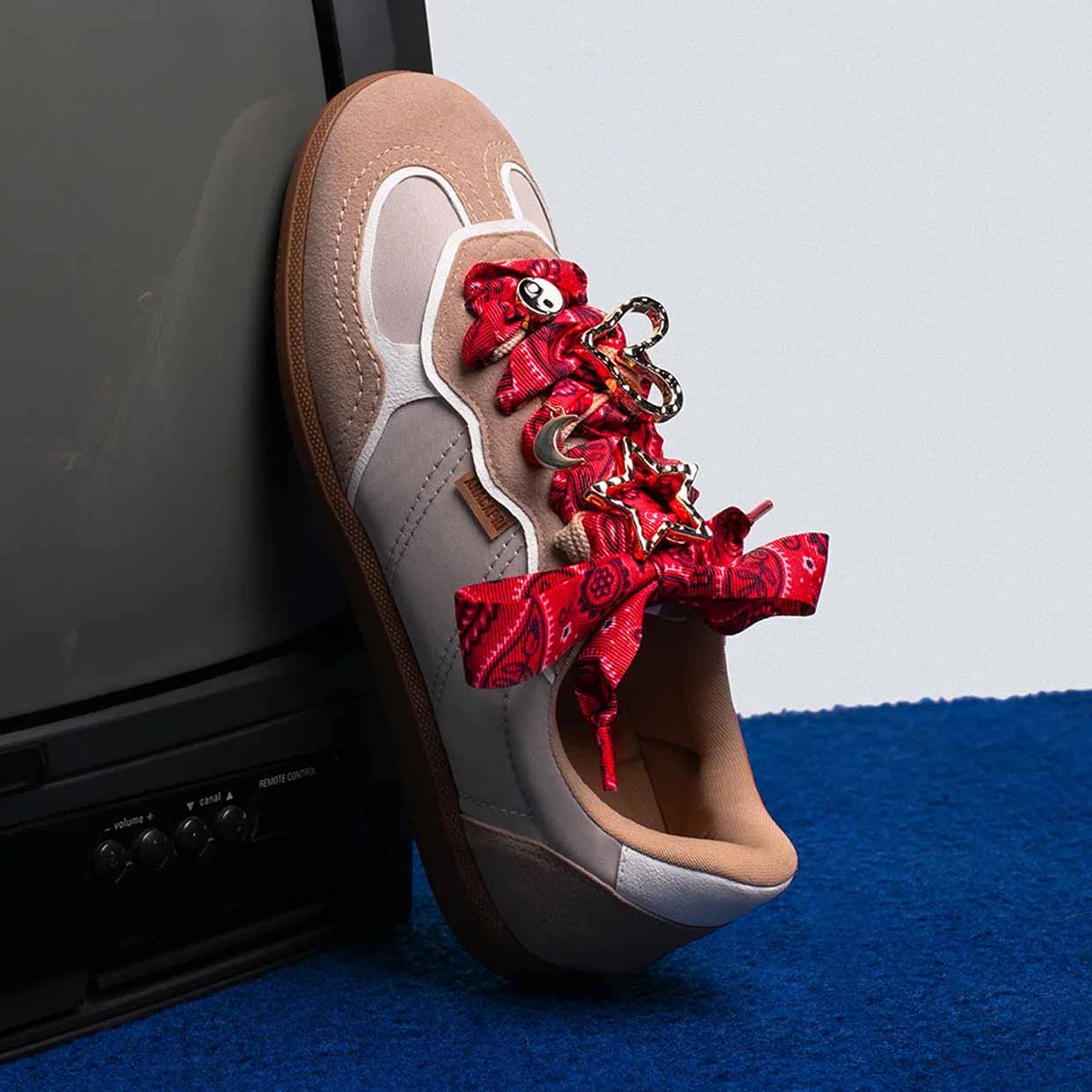 Personalization Kit with Paisley Charms -Red - Image 2