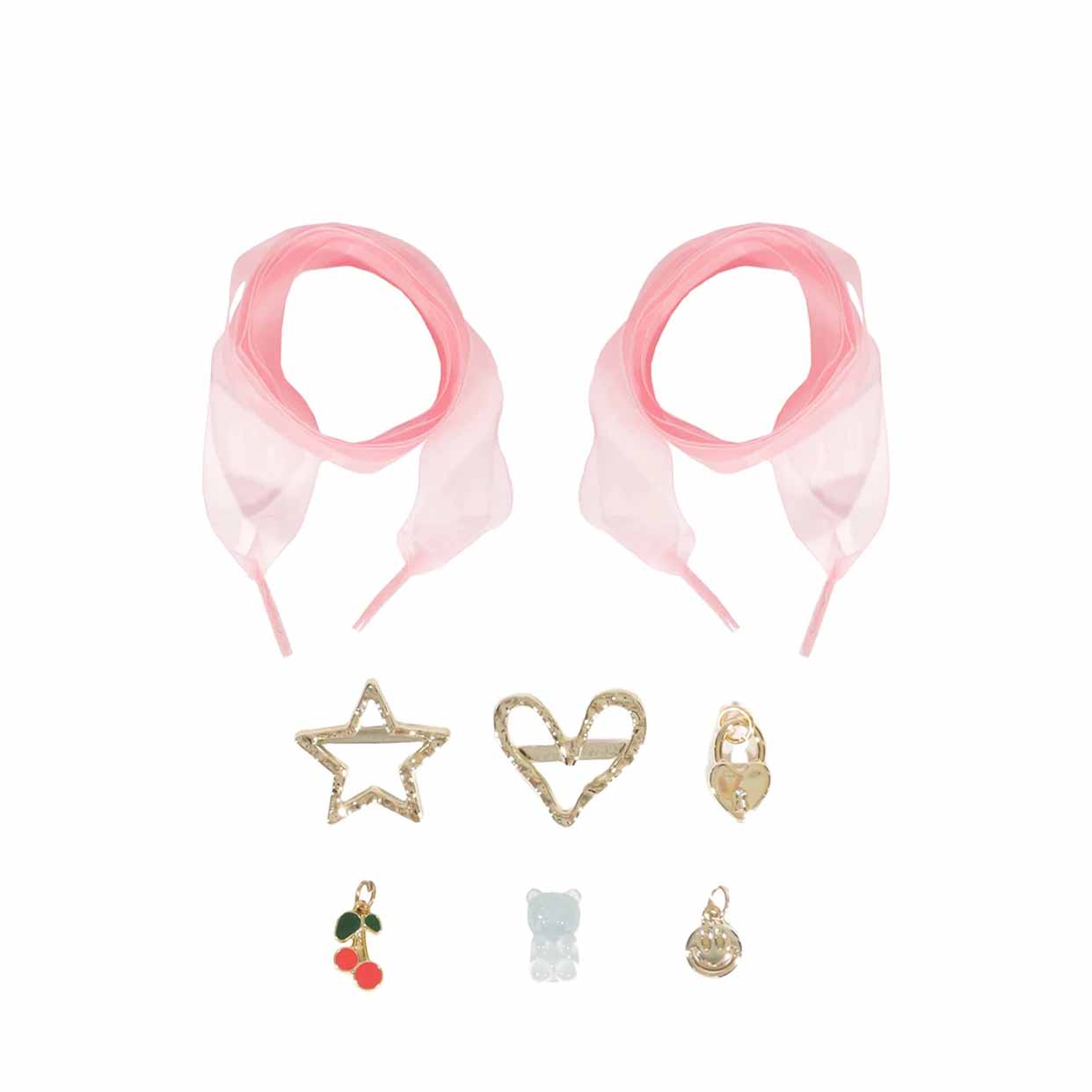 Personalization Kit with Cherry Charms -Rose